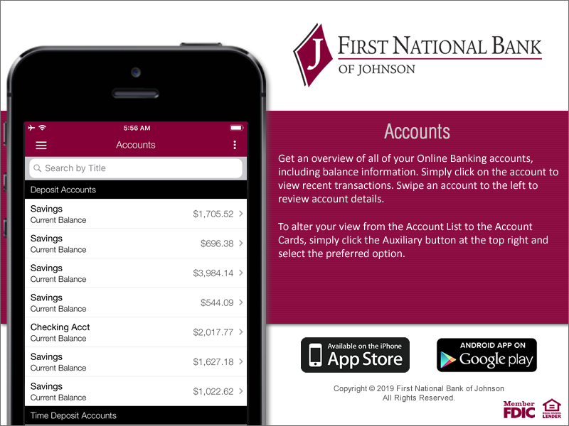 Accounts