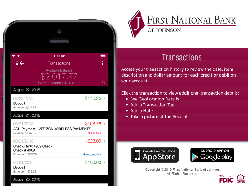 Transactions