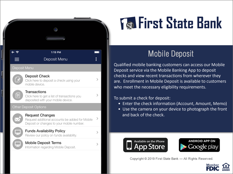 Mobile Deposit