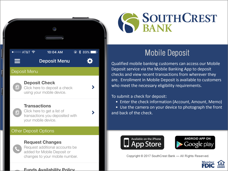 Mobile Deposit